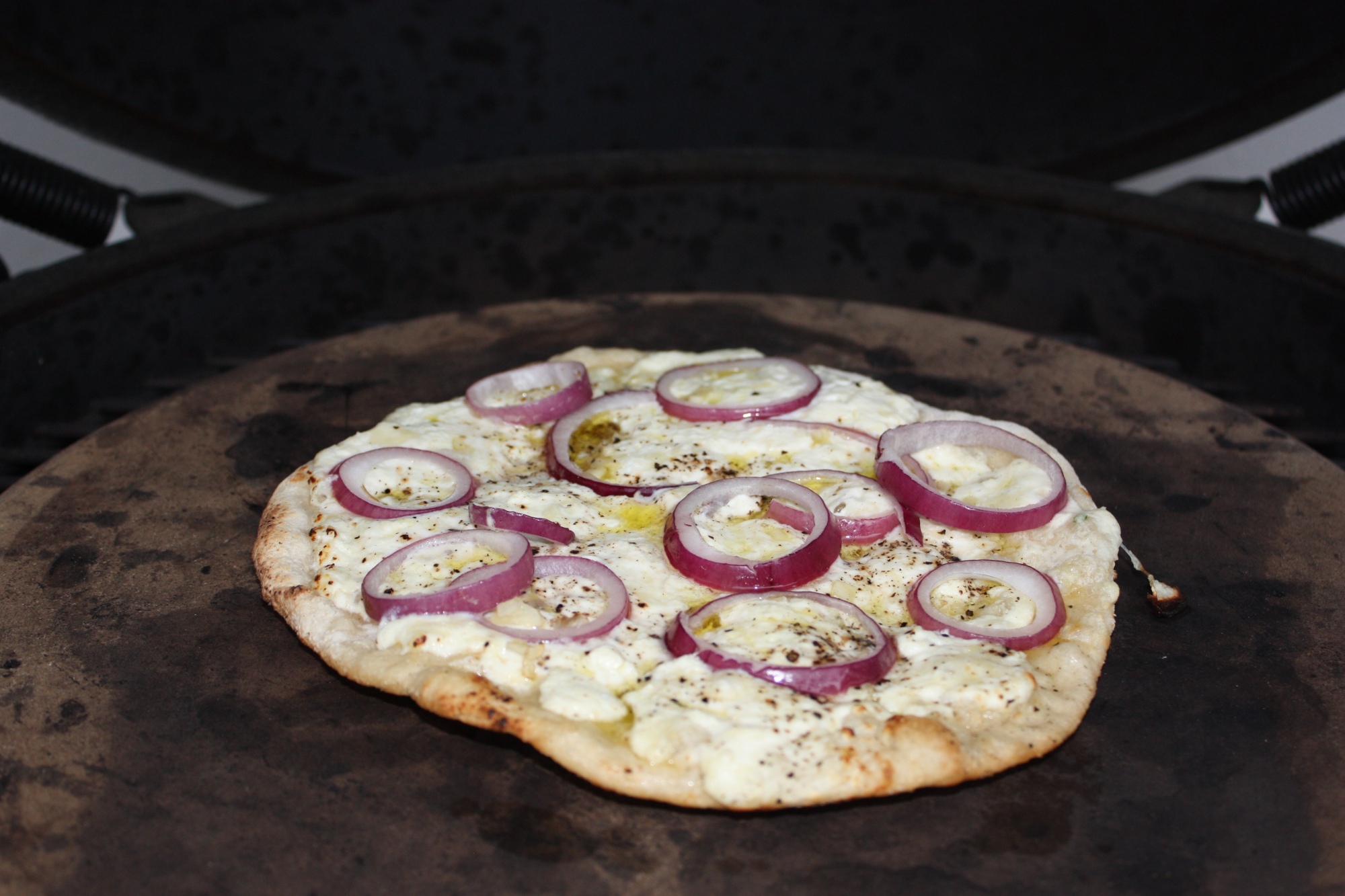 Pizza Bianco – Bübis BBQ Pit
